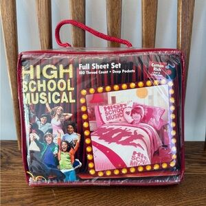 NIP High School Musical Full Sheet Set - Disney New In Package